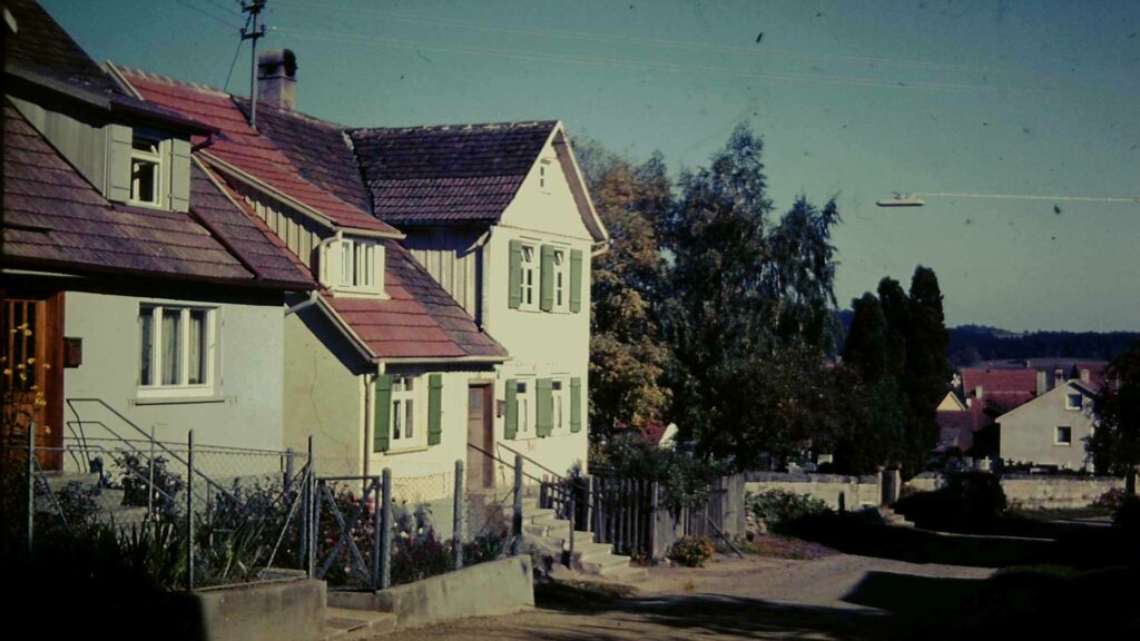 Gschwend - Friedhofstraße - Hausnummer 24 - 1962